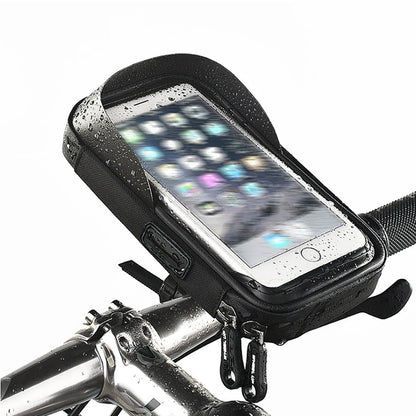 Universal Bike Mobile Support Stand Waterproof Bag